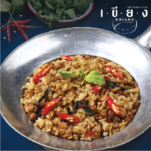 PSFK207 ข้าวผัดกะเพราคลุกหมู